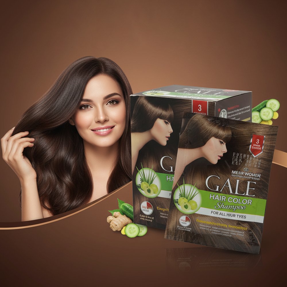 Dark Brown Hair Color Shampoo - Image 2